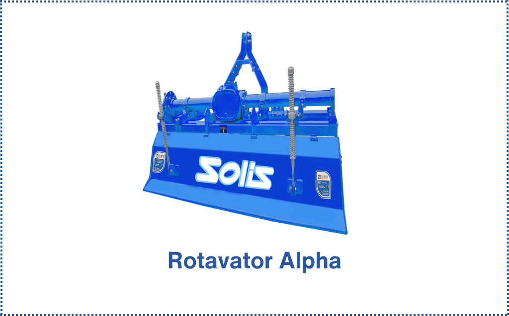 rotavador alpha
